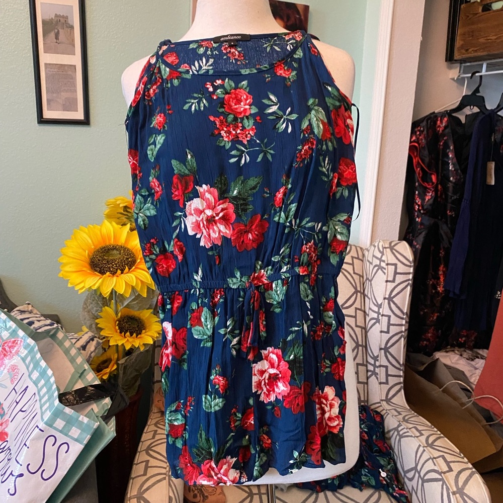 NWOT Flower romper